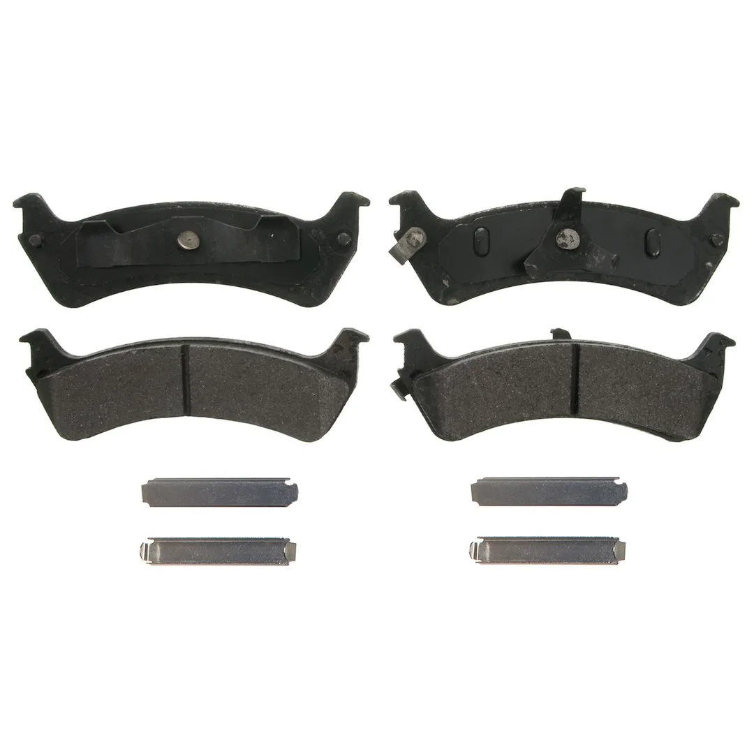 ZX667 – WAGNER BRAKE Brake Pad, OE Replacement Semi-Metallic With Installation Kit